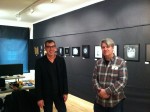 Juror Chris Mahoney and Geoffrey Berliner (Director of Center for Alternative Photography.