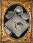 Composition with Ambrotype, 1/4 plate